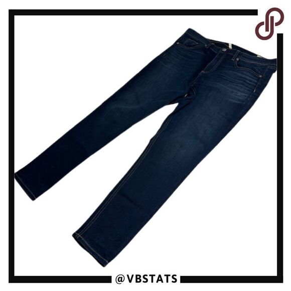 RAG & BONE W1526K089BMO Ankle Skinny Jeans in Bloo Moon Color Size 34 - Picture 5 of 11